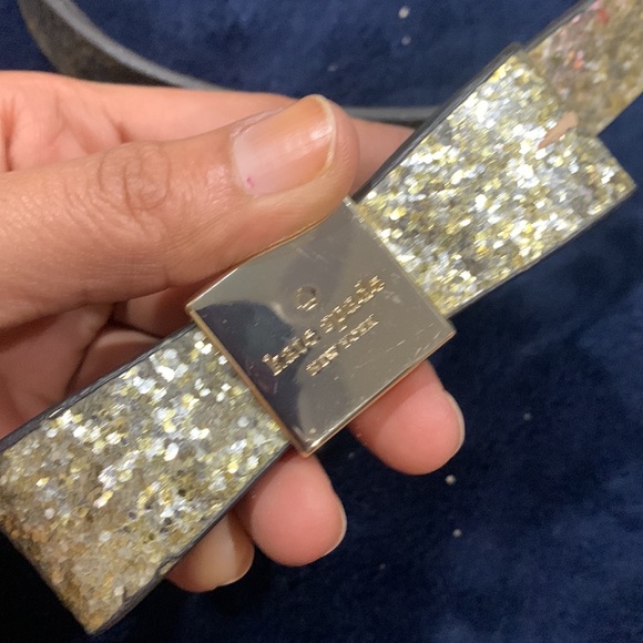 Authentic Kate Spade ♠️ Shimmery Belt - Picture 2 of 8
